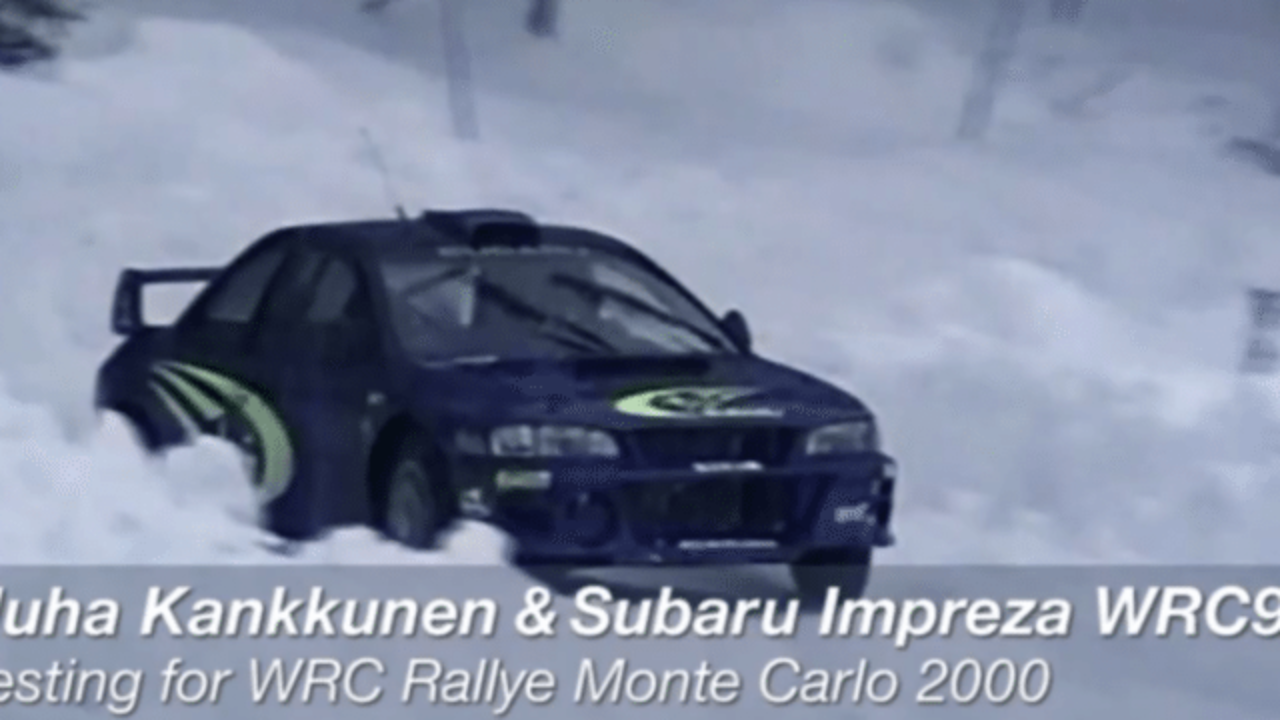 Photo Ancienne Rallye : Juha Kankkunen Subaru Impreza WRC2000, Catalogne 2000