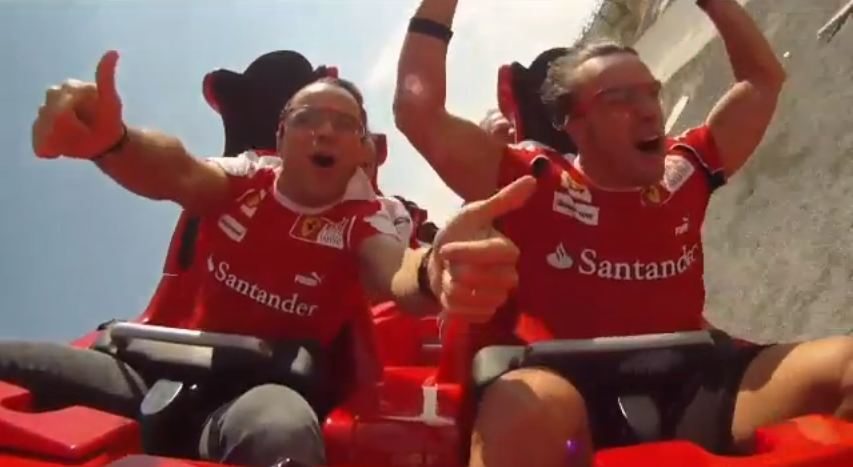 Felipe Massa and Fernando Alonso give Formula Rossa their stamp of approval