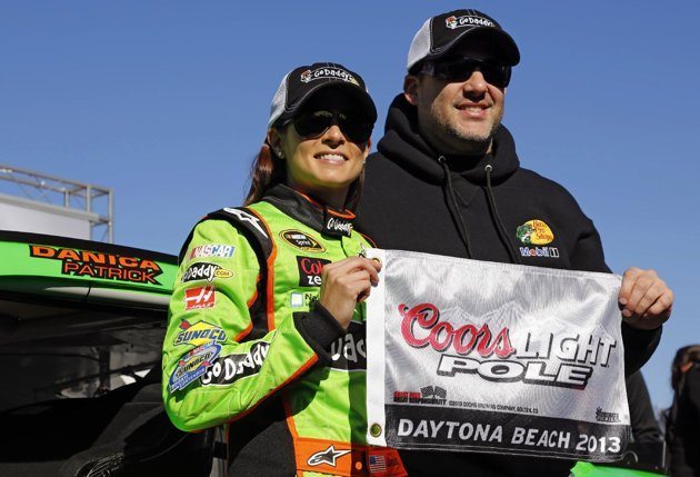 Danica Patrick Wins Pole Daytona 500 2013