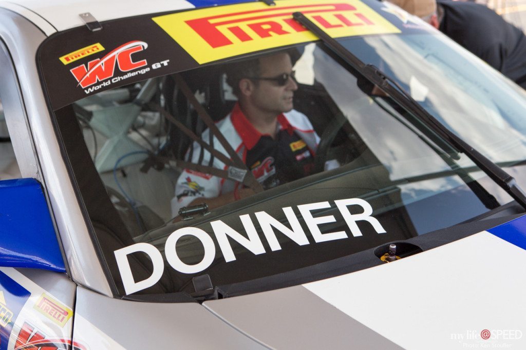 Pikes Peak veteran David Donner, also in a GT3 Cup car.