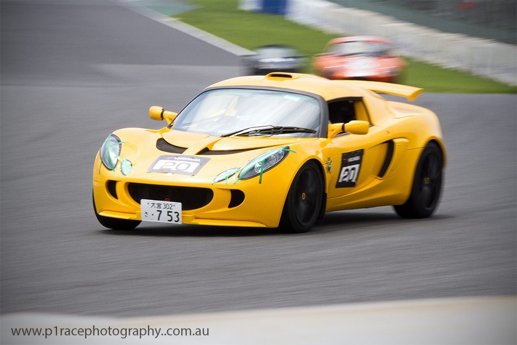Hard not to go fast in an Exige S. 