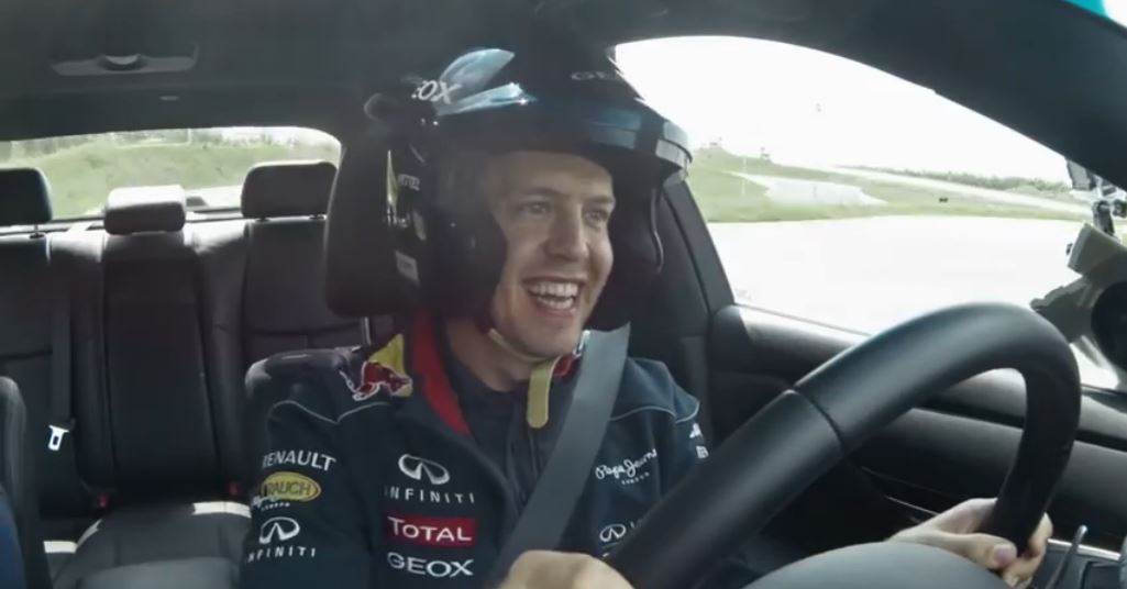 Ride-Along with Sebastian Vettel