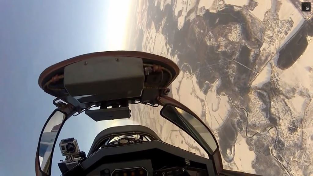 Edge of Space in Fighter Jet
