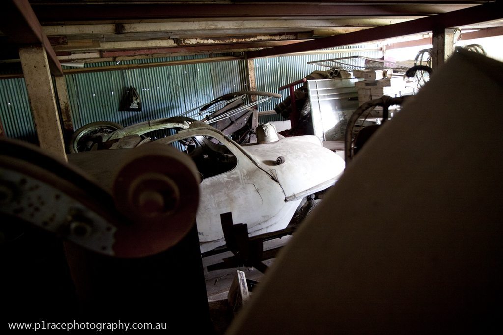 Iwashita Collection - Warehouse - Small sub-warehouse - Messerschmit bubble car - profile shot 3
