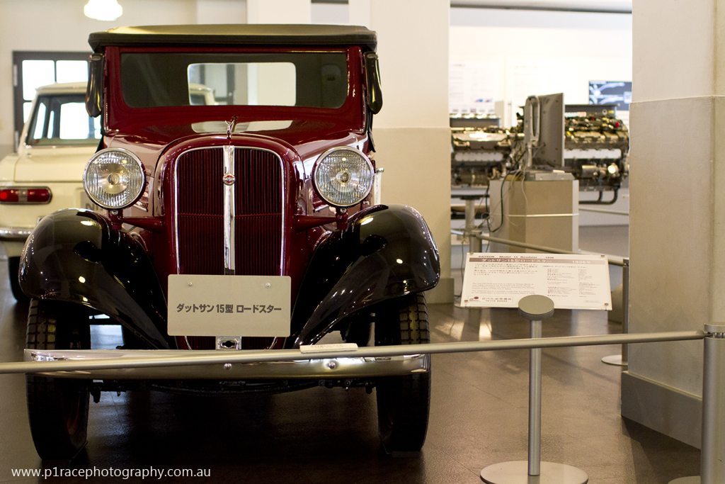 Nissan Engine Museum - Datsun Number 15 Roadster - Front shot 2