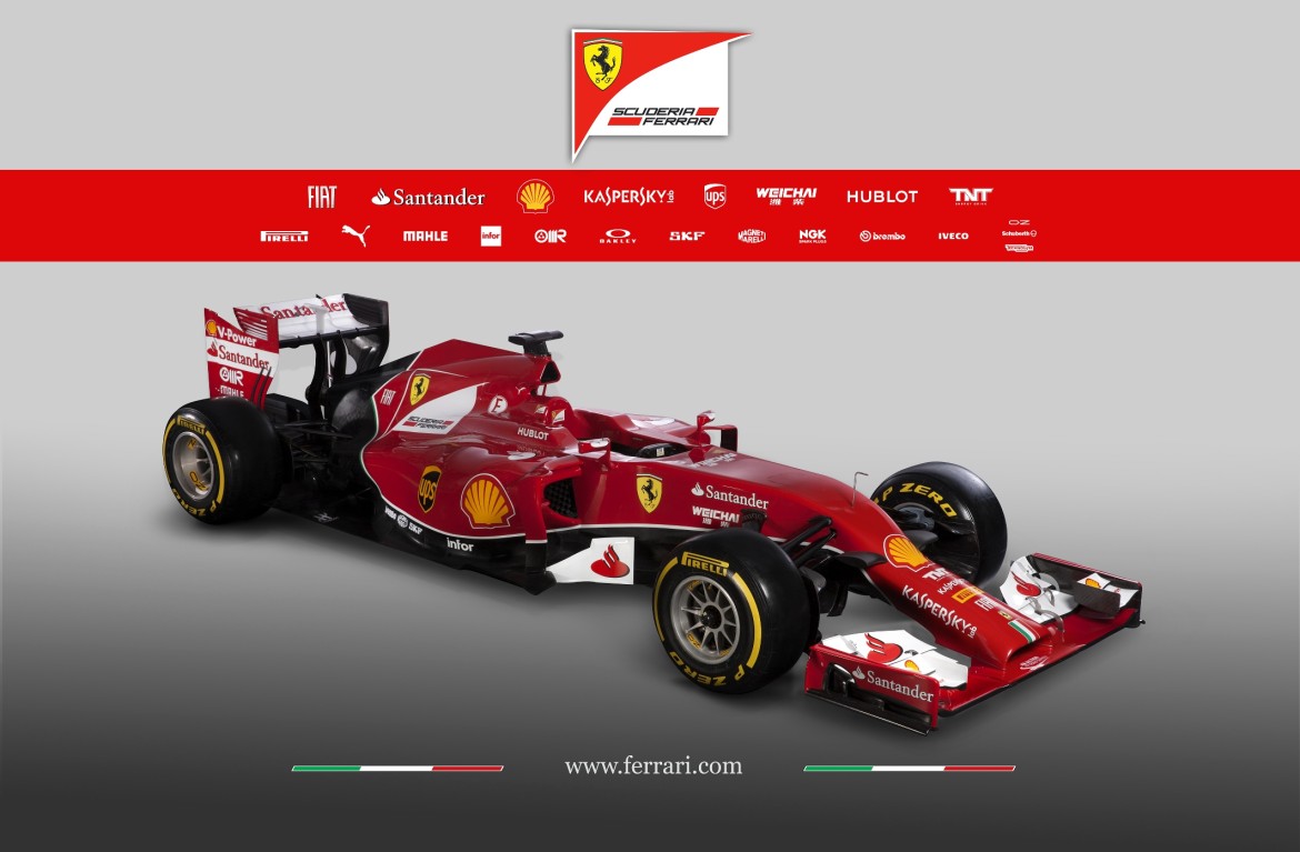 Ferrari F14T Race Car
