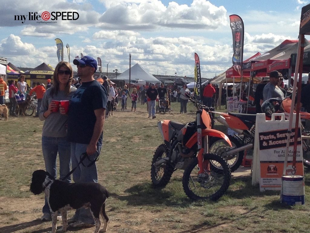 There is a vendor and something for everybody at the Desert 100.