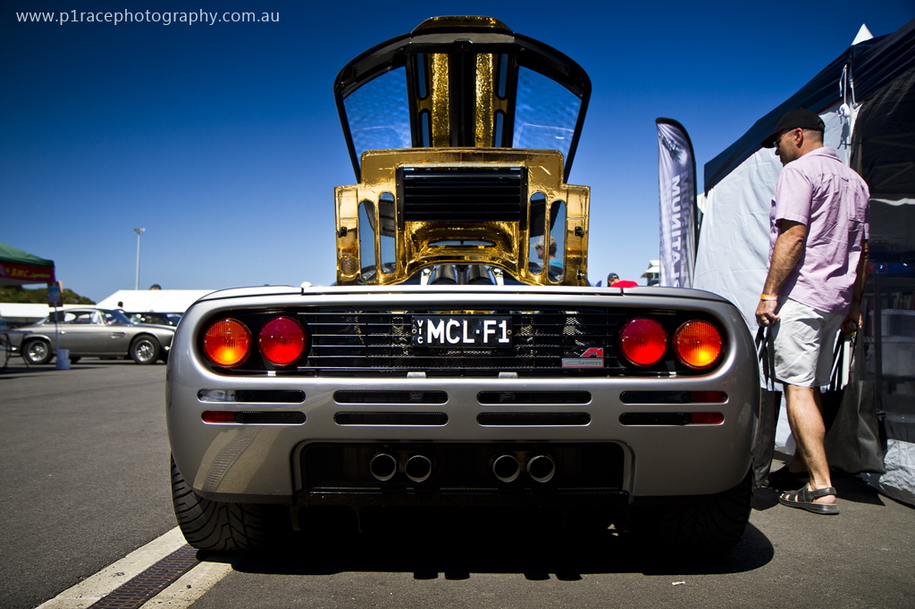 Phillip Island Classic 2014 - Sunday - McLaren F1 - Pits - Rear shot 8