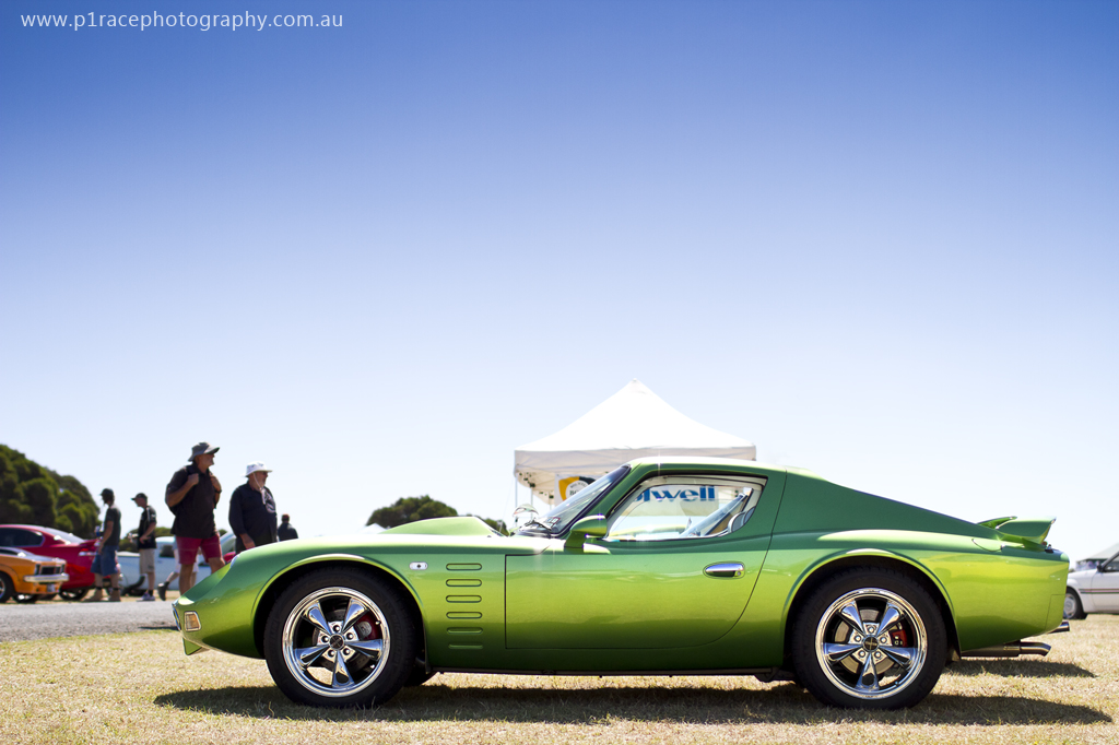 Phillip Island Classic 2014 - Sunday - Show and shine - Bolwell Nagari coupe - profile shot 7