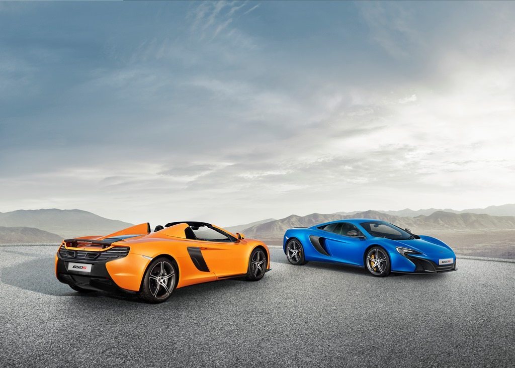 The McLaren 650S Coupé and Spider