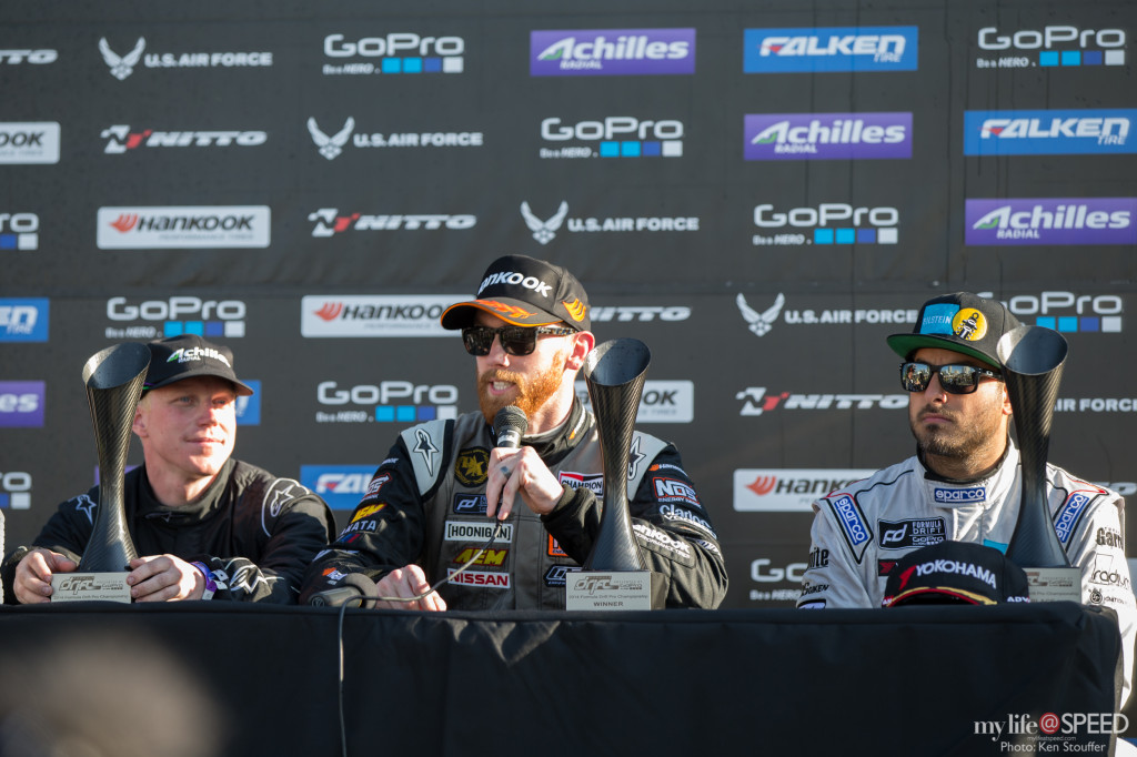 Your podium press conference.