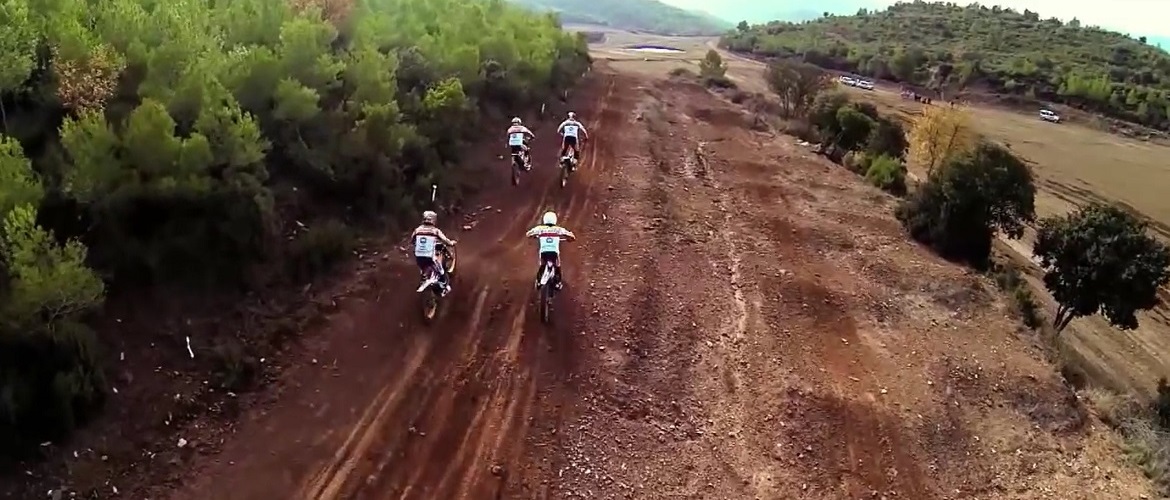 Trials Riding with Bou, Marquez, Pedrosa and Fujinami