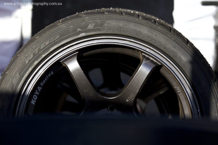 ADGP 2014 Final - Calder Park - Beau Yates - Koya Racing Nitto NT05 Wheel and tyre shot 1