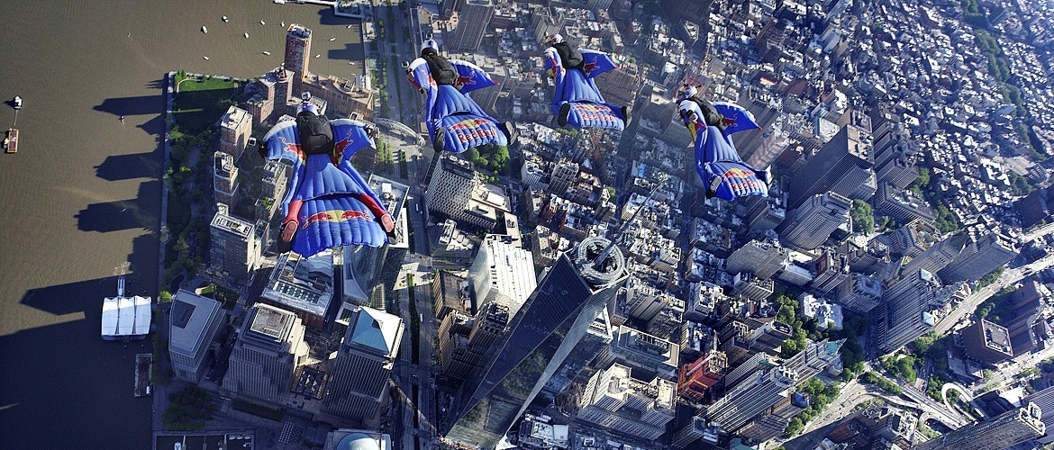Red Bull Air Force Wingsuit Flyers