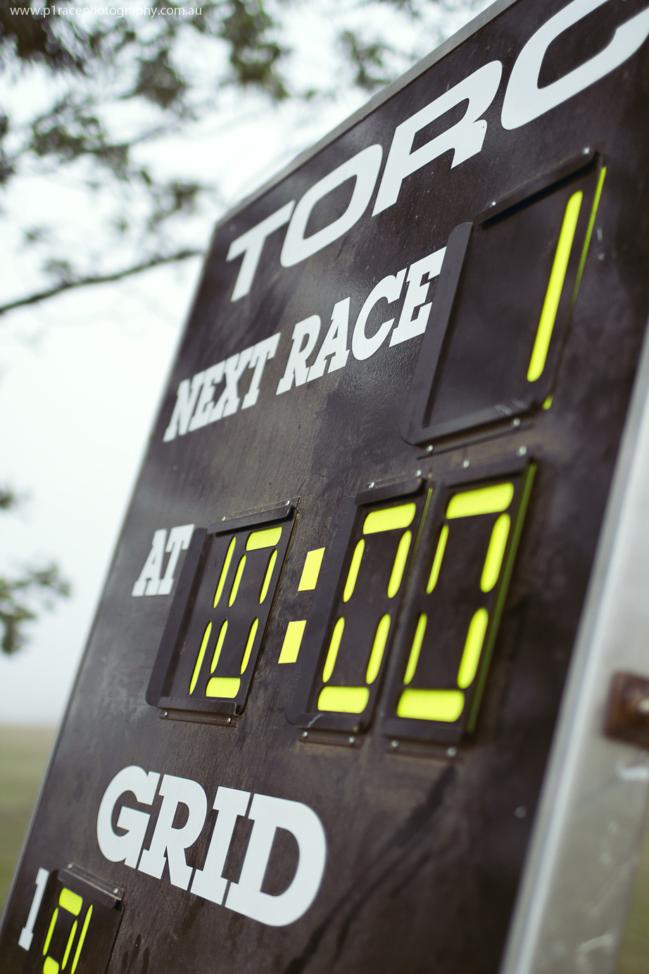 TORC May 2014 - Pits - Grid line-up and race time board 1