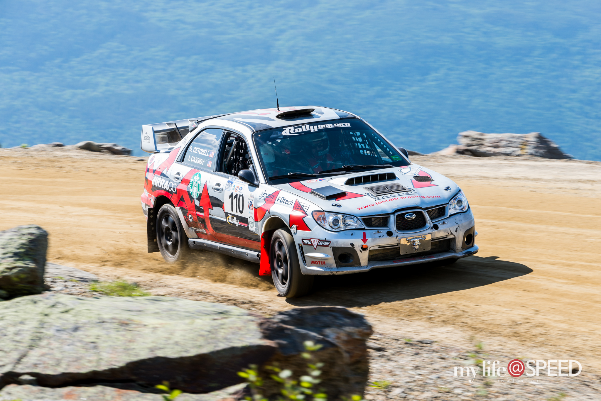 110 Last Ditch Racing, a Maine based Rally team at Cragway Corner