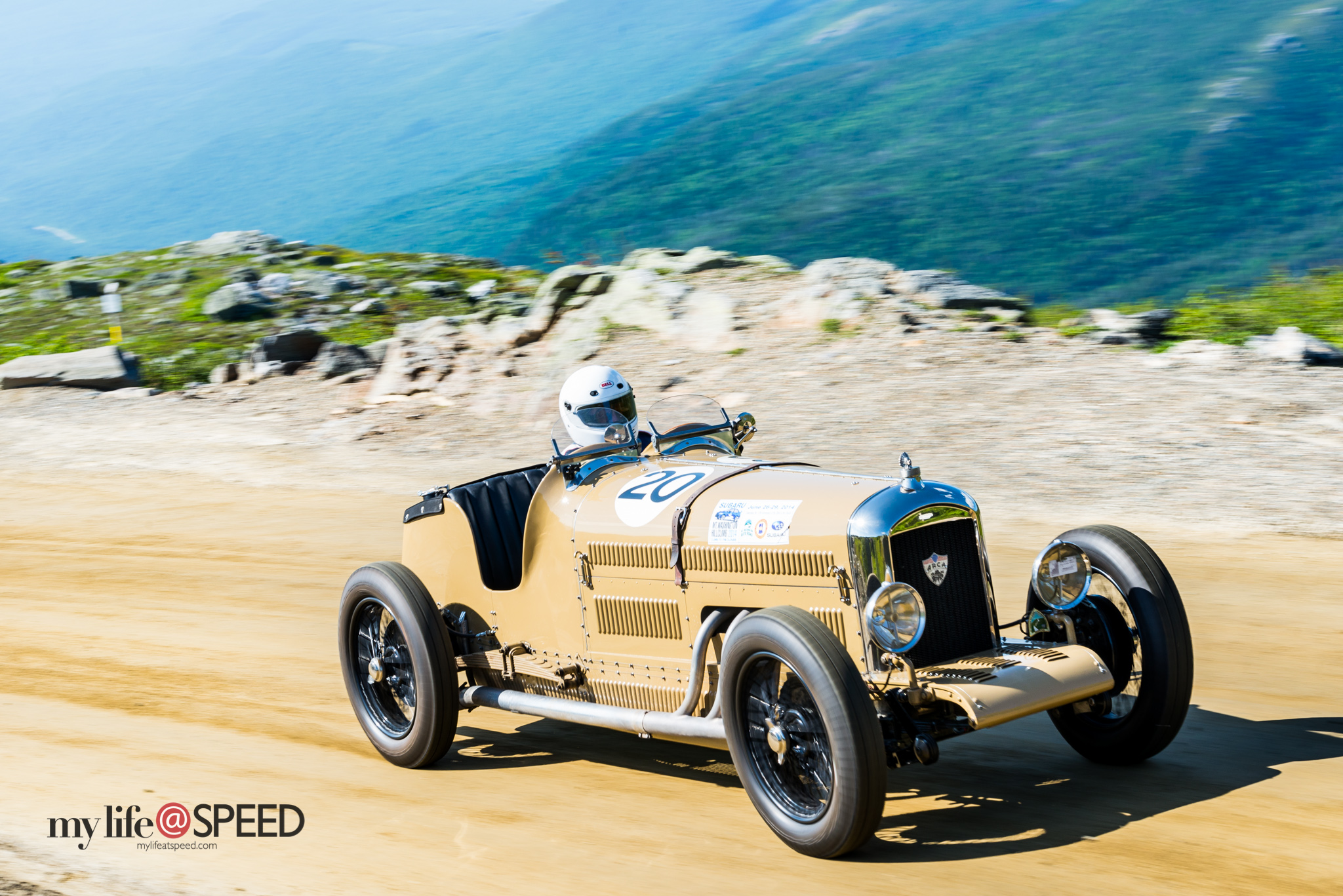 Thomas Ellsworth's 35' Ford Amilcar Special was another treasured entry in the Vintage Class.