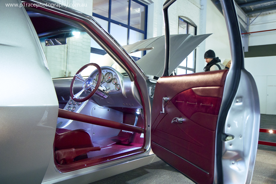 MotorEx 2014 - Kranki HQ Holden Ute - Statesman front - Interior shot 2