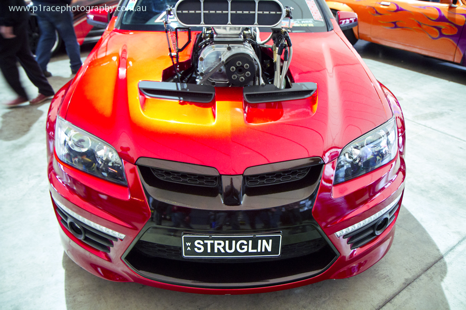 MotorEx 2014 - Struglin VY Holden Commodore wagon - Front shot 3