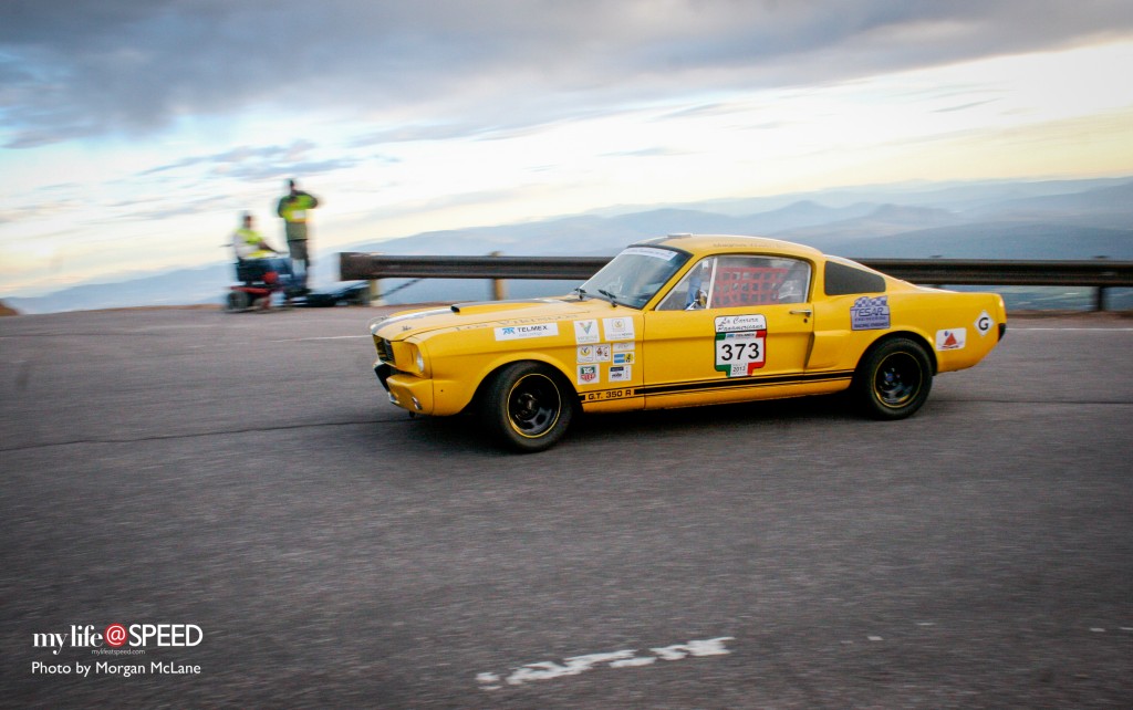 Magnus Dybeck in his FORD Mustang