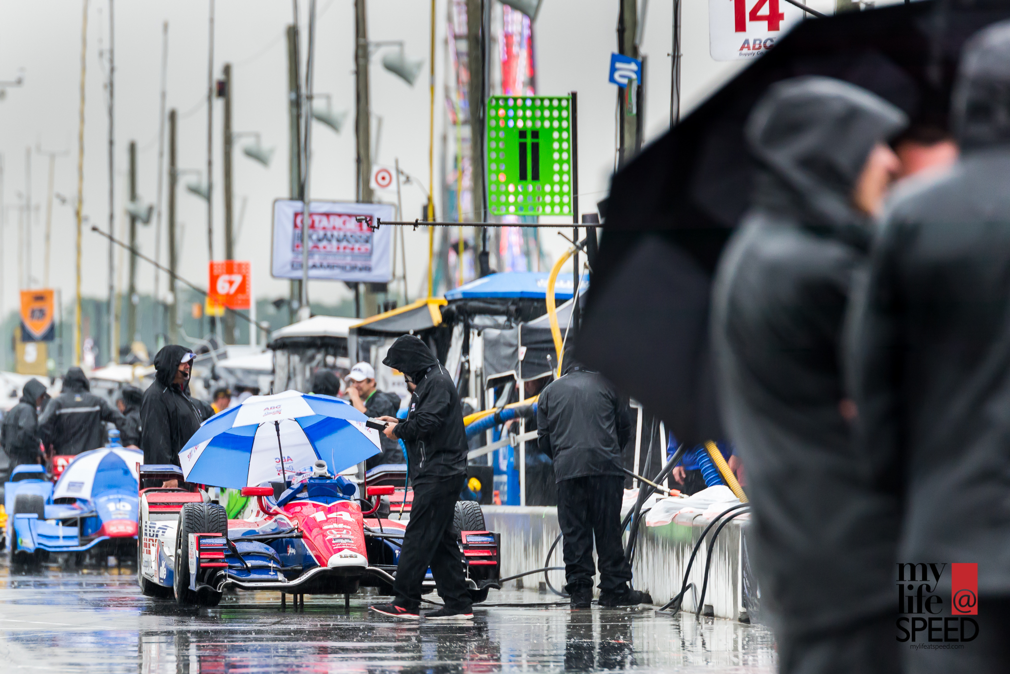 A wet weekend for the first ever Grand Prix of Louisiana