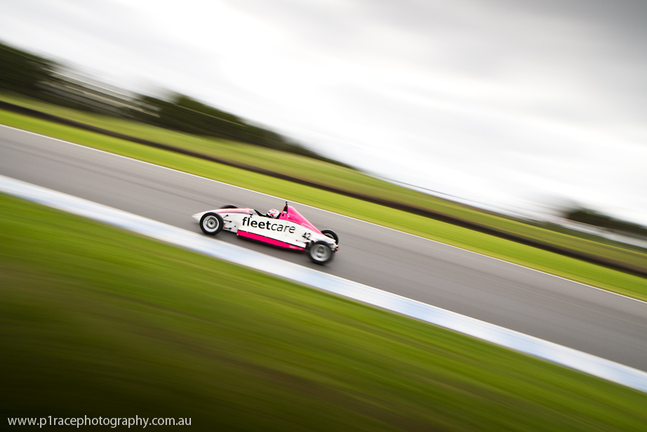 Shannons Nationals 2015 - Round 2 - Phillip Island - Leanne Tander - Mygale SJ10 - Turn 11 apex - Profile pan 1