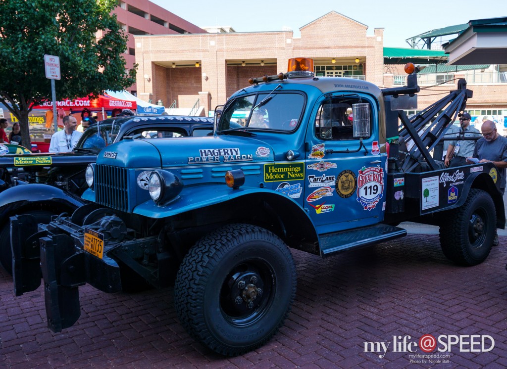 1953 Dodge Power Wagon driven by Nick Reale from Jamestown, NY & Thomas Rifenburgh from Worcester, NY. Navigated by Andrew Carpino from Caledonia, NY & Ryan Madison from Rochester, NY. 