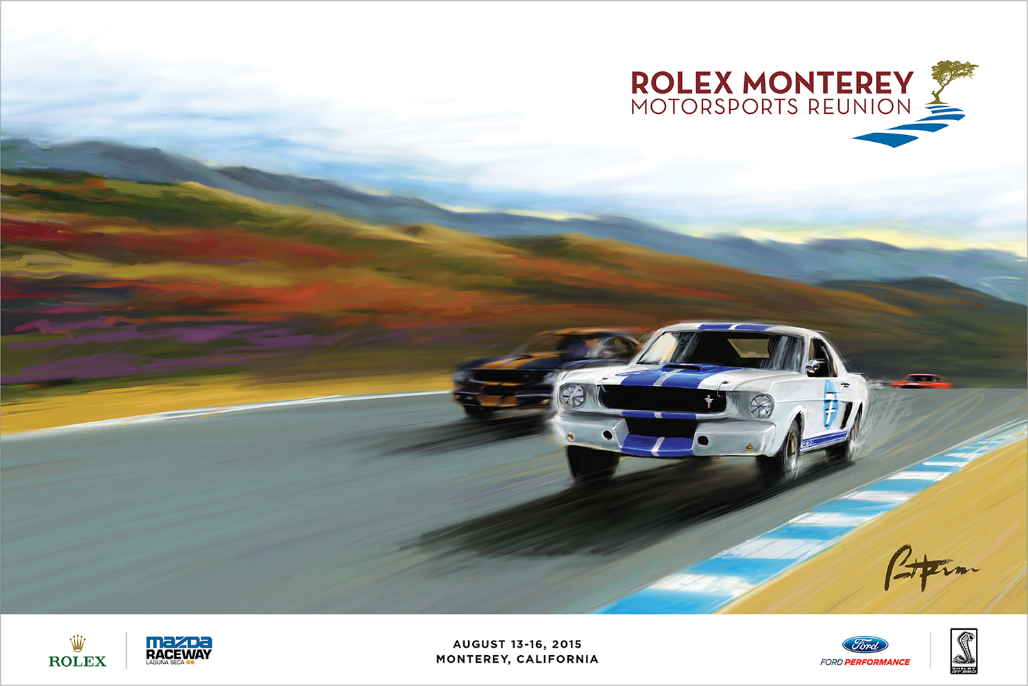 2015 Rolex Monterey Motorsports Reunion Poster Unveiled My Life