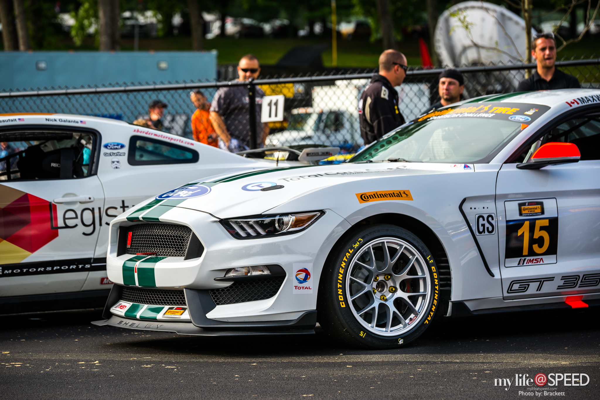 Mutlimatic's #15 Ford Mustang GT350RC 