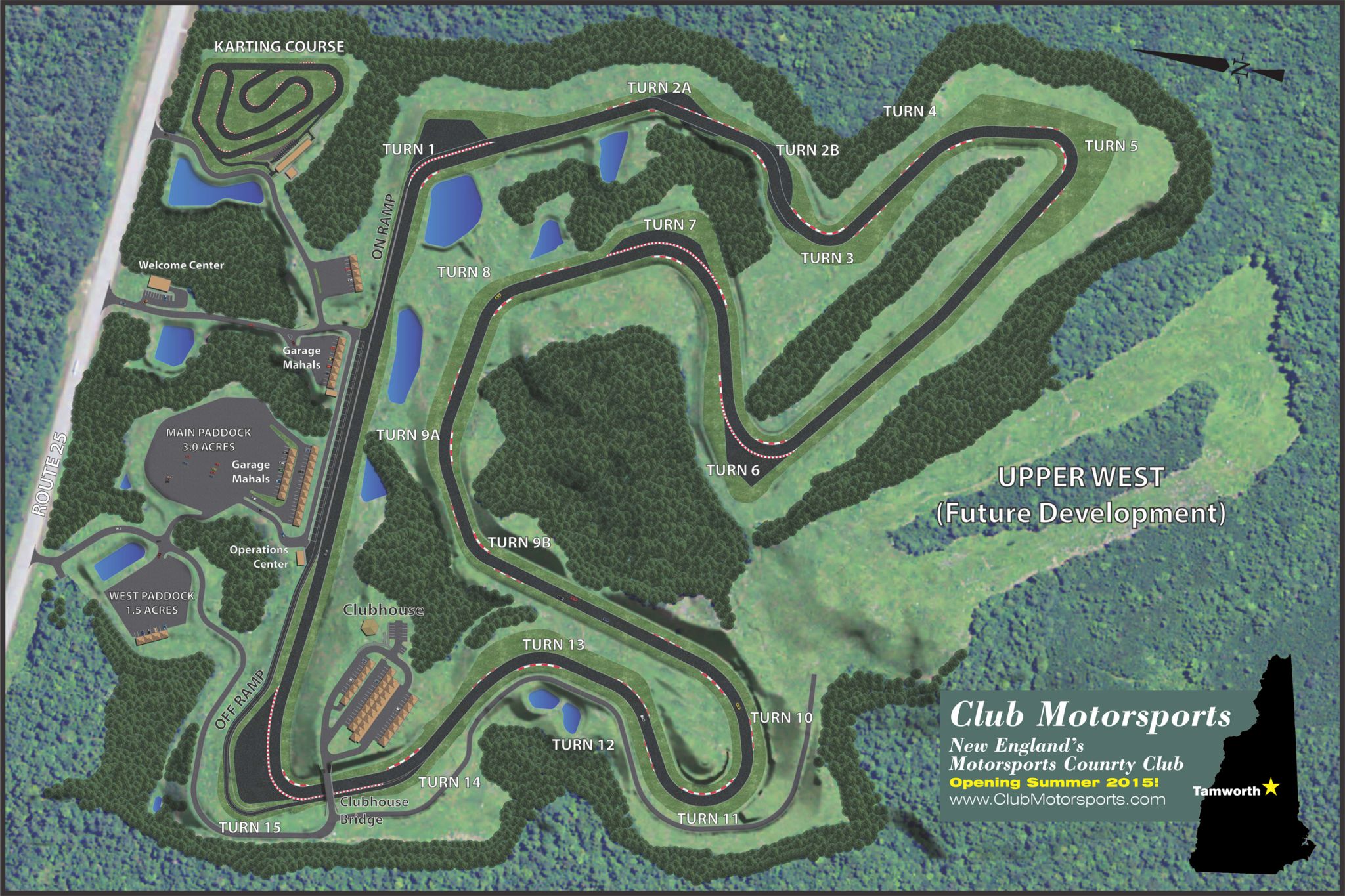 Club Motorsports layout explained